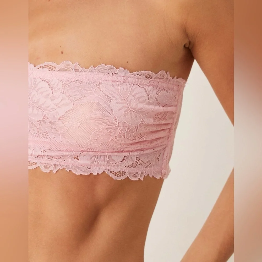 Free People Bring Me Another Lace Bandeau Bra - Picture 2 of 8
